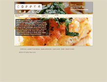 Tablet Screenshot of coppergrilllr.com